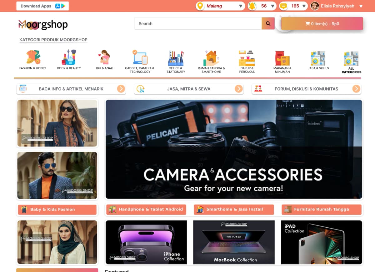 Moorgshop – Multi-Merchant Marketplace & Affiliate Ecosystem